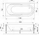 BellSan Акриловая ванна Амира 150x70 R с гидромассажем – фотография-8